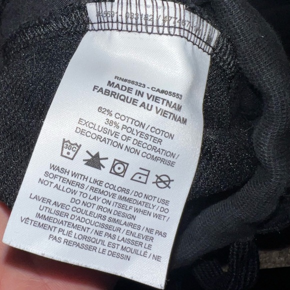 Nike Dri-Fit Black Training Pants Women’s Size Medium - Picture 9 of 12